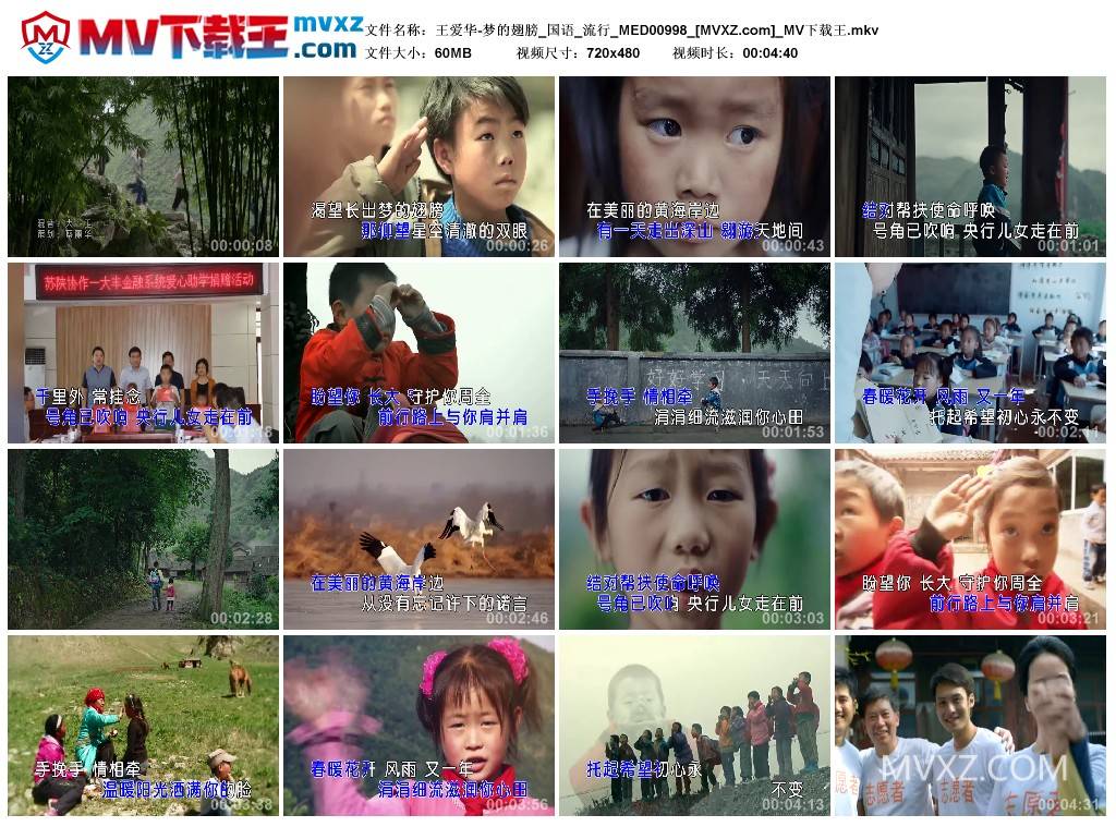 王爱华-梦的翅膀_国语_流行_MED00998